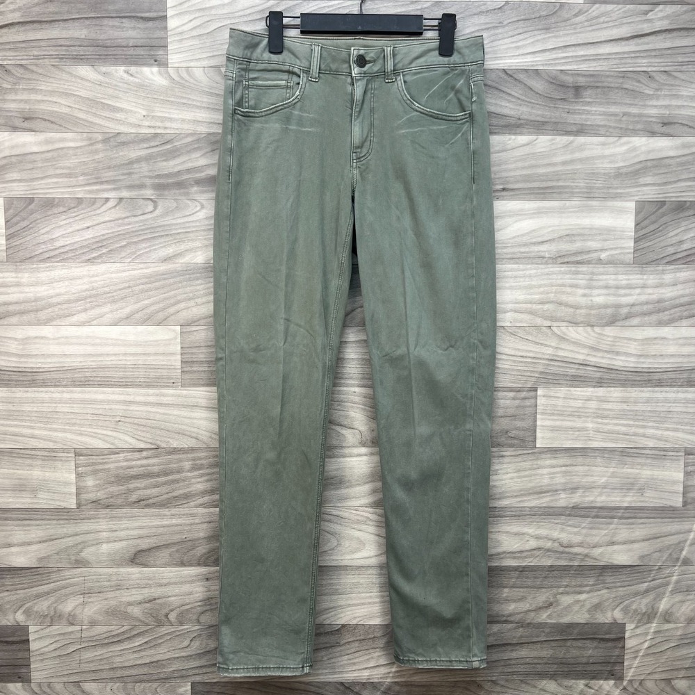 American Eagle Outfitters Skinny Jeans Women's 6 (30x29.5) Green Denim Stretch